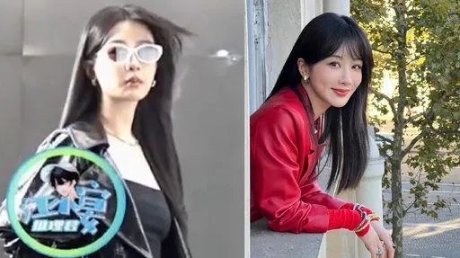 楊紫被偷拍驚現方形臉!中國狗仔虧本人與美圖差距大