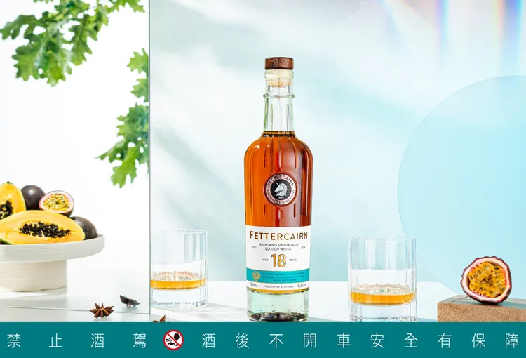 「費特肯18年單一麥芽蘇格蘭威士忌2023 Edition」使用了100%的蘇格蘭橡木桶。圖／尚格酒業提供