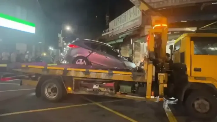 15歲少年偷開阿公的車出門，造成3死2傷。翻攝畫面