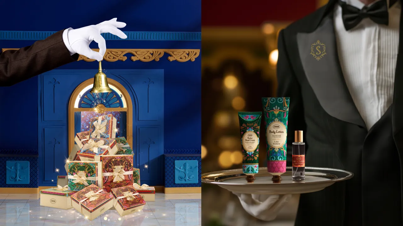 SABON為今年聖誕推出美好年代限量系列。品牌提供