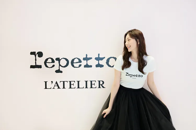 郭雪芙出席Repetto L'Atelier訂製鞋工坊活動。品牌提供