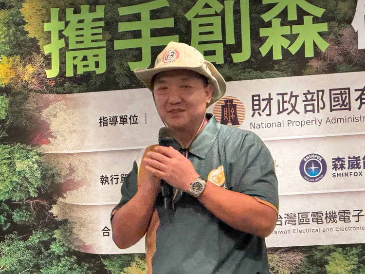 森崴能源總經理胡惠森。呂承哲攝