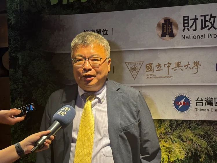 中興大學森林學系終身特聘教授兼創新產業暨國際學院院長王升陽。呂承哲攝