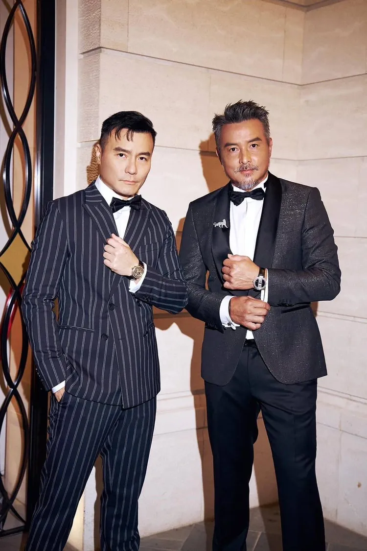 李銘忠（左）和李銘順親兄弟首度同台較勁。凱渥提供