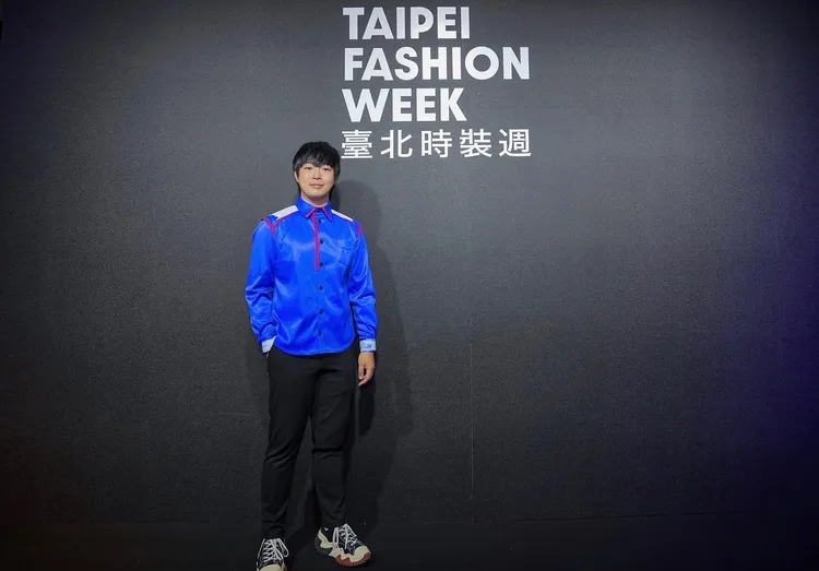 蔣榮宗首度解鎖台北時裝周。圖／ZONG MUSIC 榮宗蔣音樂國際公司提供