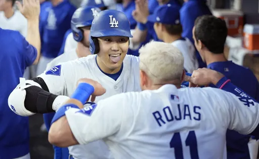 不一樣！有了大谷翔平　道奇首次在季後賽首局落後3分還能贏球