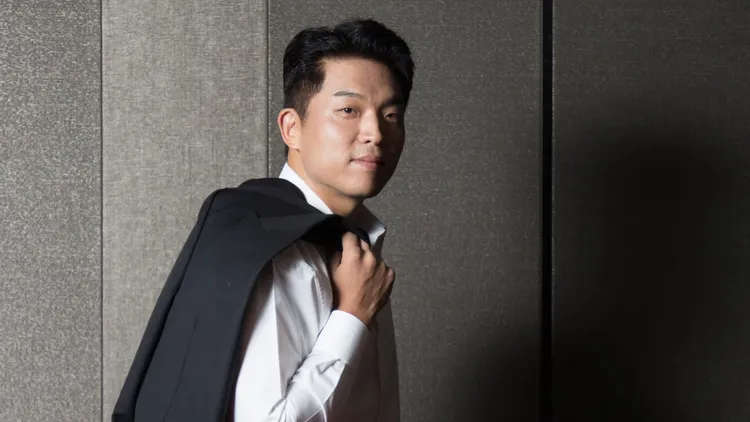 安成宰鮮少接受訪問。翻攝chosun.com