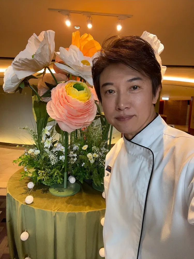 陳鴻身爲新竹人，利用地方特色食材，製作創意料理。陳鴻提供