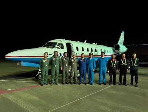 直擊康芮　「追風計畫」台中起飛！1萬3千英尺衝入颱風收集關鍵數據