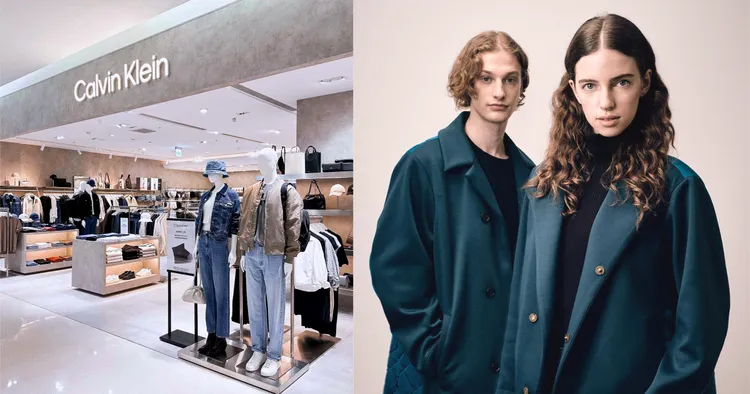 ▲ 大受年輕人喜愛的品牌Calvin Klein(圖左)全新改裝亮相，還有新櫃日本設計師品牌ZUCCa登場(圖右)。圖片來源/遠百信義A13