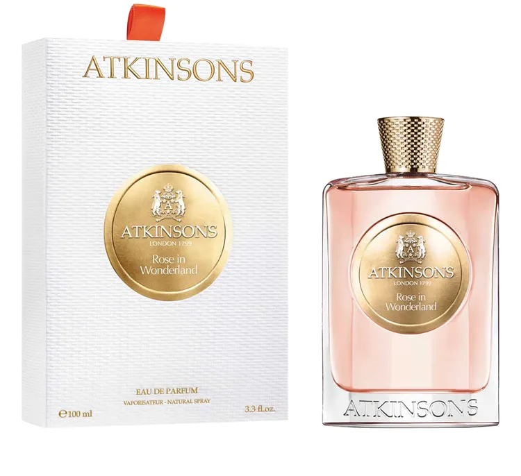 ▲ ATKINSONS阿特金森玫瑰仙境淡香精100ml，建議售價6,250元、優惠價5,625元。圖片來源/遠百信義A13
