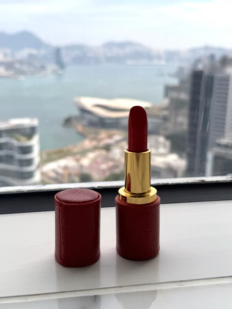 滿版唇膏皮套。張家玲攝