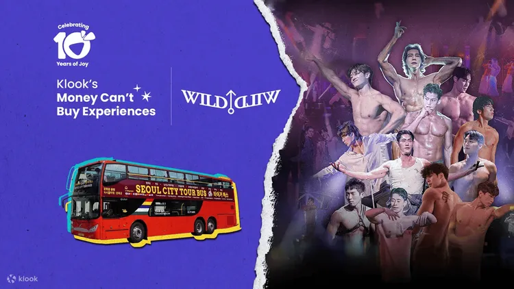 韓國超人氣的Wild Wild猛男秀帥氣歐巴們將化身導遊，帶領旅客展開專屬的首爾導覽之旅。業者提供