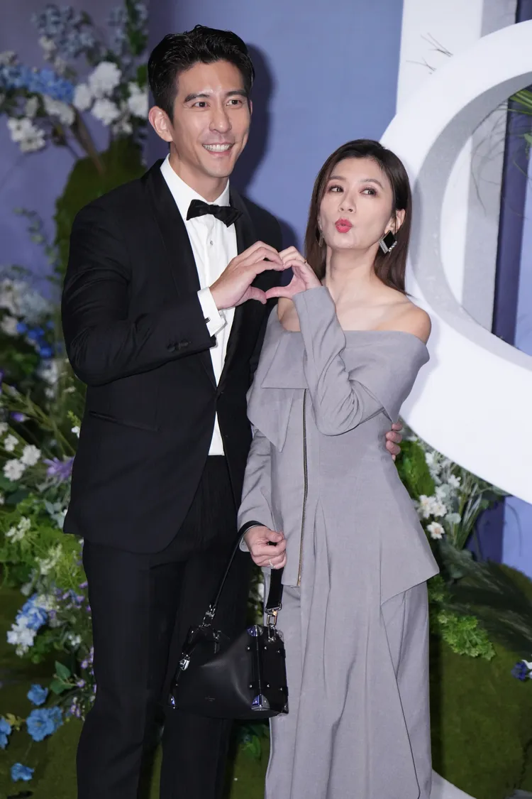 賈靜雯及修杰楷。彭欣偉攝