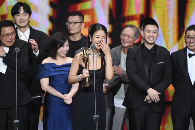 林心如情緒激動。三立提供