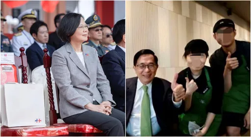 照片被小英「裁掉」   不能被看扁！阿扁用4張照證明自己多受歡迎