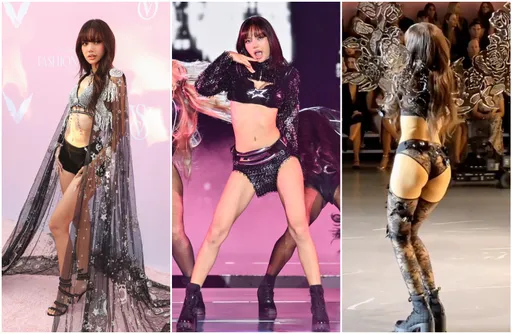 瘋馬秀後最性感演出 LISA維密大秀蠻腰長腿屁股蛋全都露