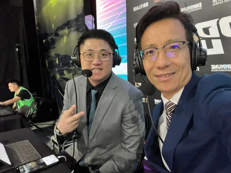 田鴻魁（右）透露有工作邀約，只要時間許可都會接受。翻攝自田鴻魁臉書