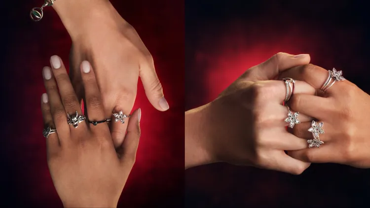 PANDORA將《怪奇物語》的奇幻元素重新演繹。品牌提供