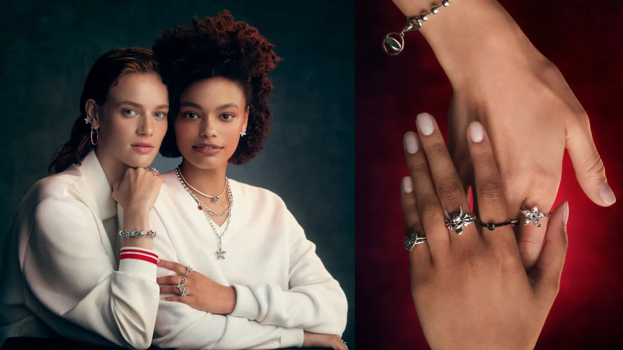 PANDORA推出《怪奇物語》聯名系列。品牌提供