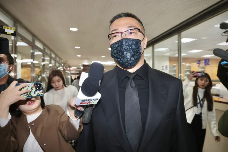 台北地院先前判處朱學恒1年2個月徒刑。資料照片