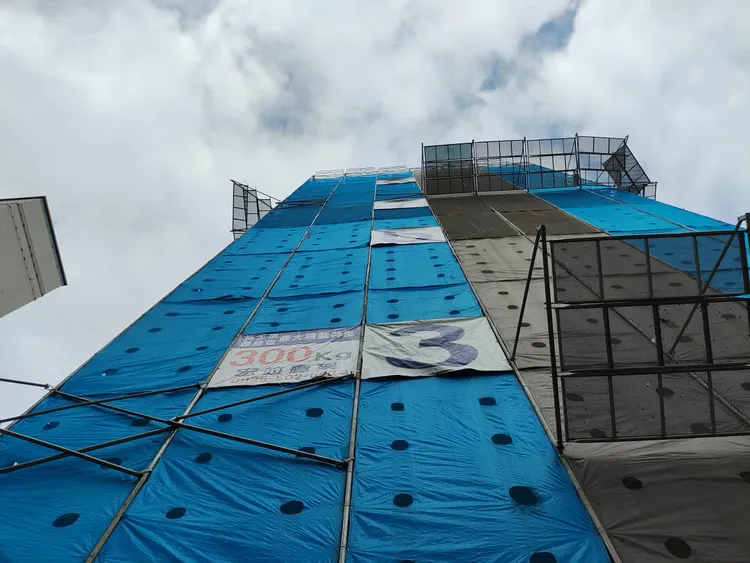 林男獨自前往工地輕生。警方提供