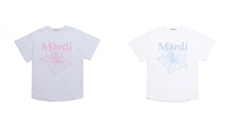 台北旗艦店限定T shirt。品牌提供