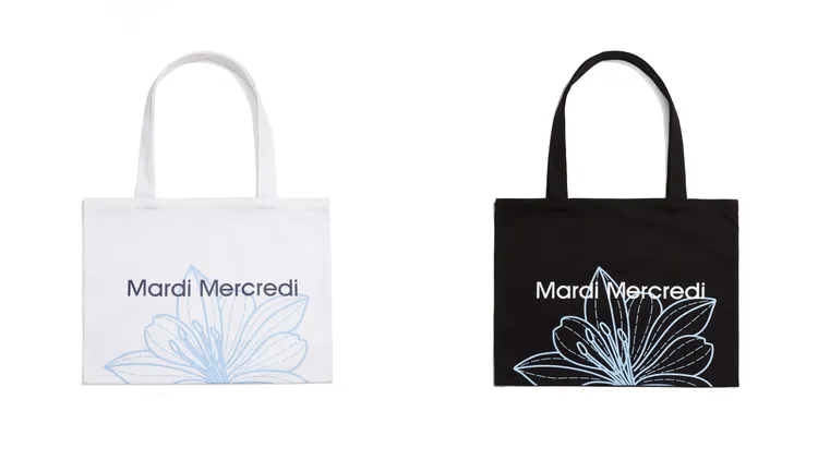 台北旗艦店限定帆布包。品牌提供