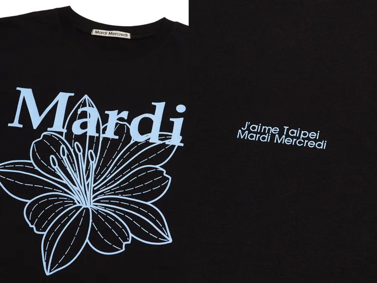 旗艦店限定款將經典雛菊改為台灣龍膽花。品牌提供