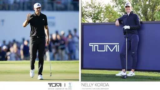 TUMI隆重宣布LPGA巡迴賽職業選手NELLY KORDA和PGA巡迴賽職業選手LUDVIG ÅBERG成為品牌史上首任全球高爾夫品牌大使