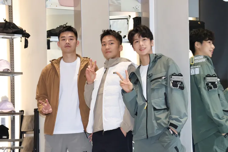 王齊麟（左起）、李洋、林郁婷首度同台。莊宗達攝