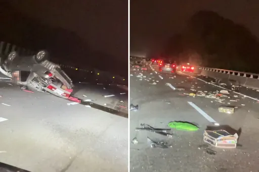 國3雲林段重大車禍!廂型車與轎車追撞 釀2死5傷慘劇