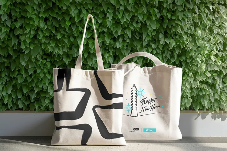 「跨年托特包」設計靈感源自台北101的建築線條。台北101提供
