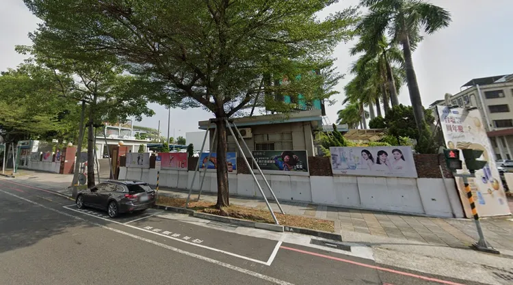 位於中西區的台鹽實業遭到搜索。取自google map