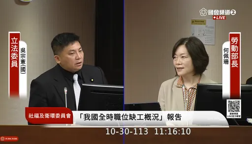 颱風假勞工比照公務員一律給薪?何佩珊:「有困難」