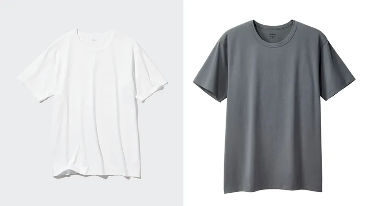AIRism棉質圓領T恤（優惠價），各290元。品牌提供