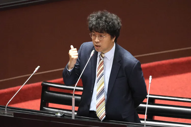 民進黨立委沈伯洋。資料照，彭欣偉攝