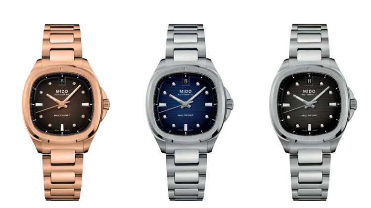 MIDO Multifort TV 35，各4萬4400元。品牌提供