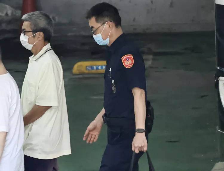 柯文哲心腹李文宗今天下午被提訊到北檢應訊。讀者提供