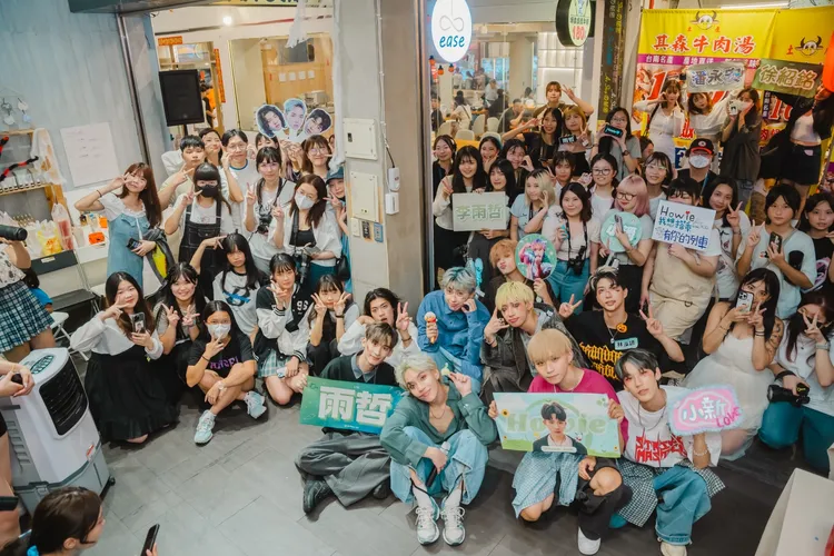 《原子少年2》「風行者」接棒「小行星」香約台中百人同樂會。品牌提供