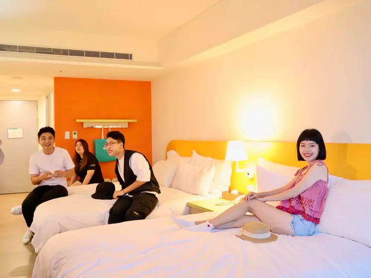 墾丁徠旅集旅四人房。業者提供