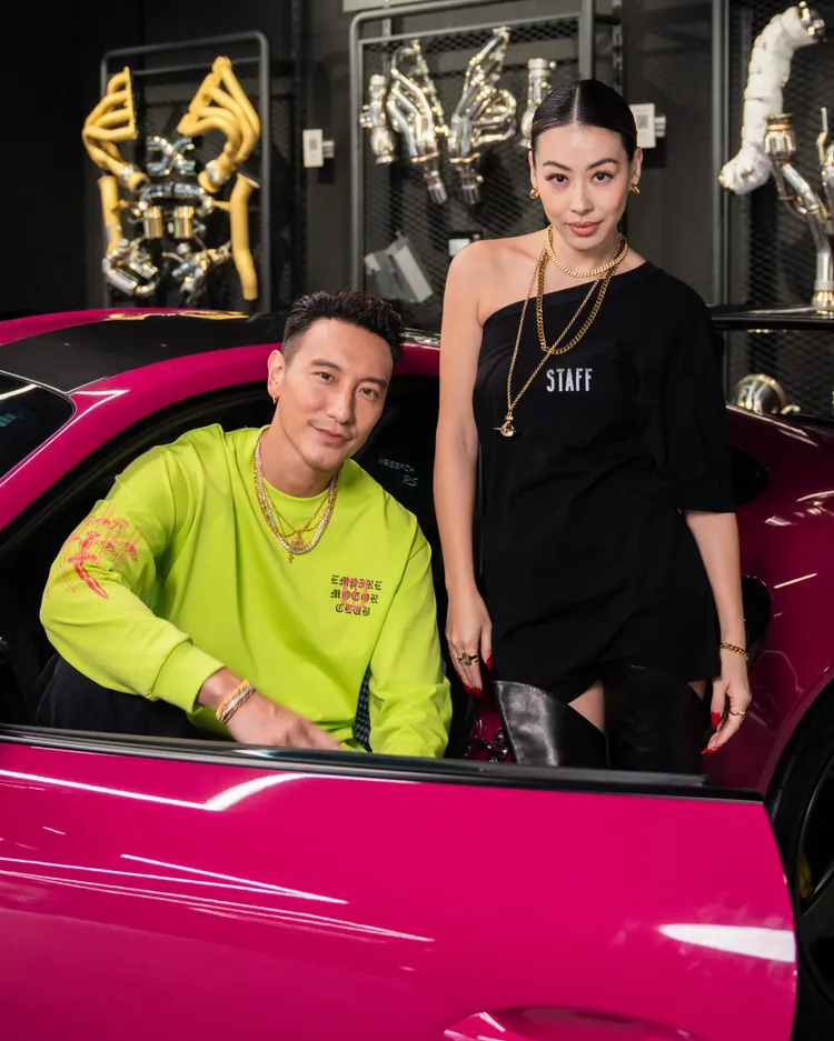 蔡詩芸現身放閃王陽明。EMC提供