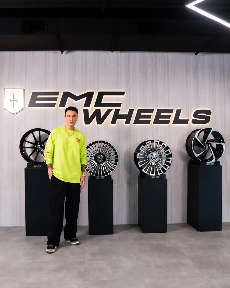 王陽明出席個人品牌開幕活動。EMC提供