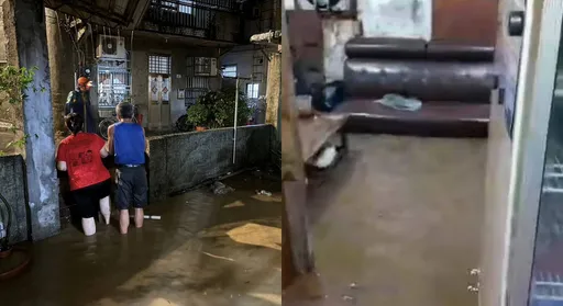 瑞芳淹慘了!黃泥水狂灌民宅 「水深至小腿」