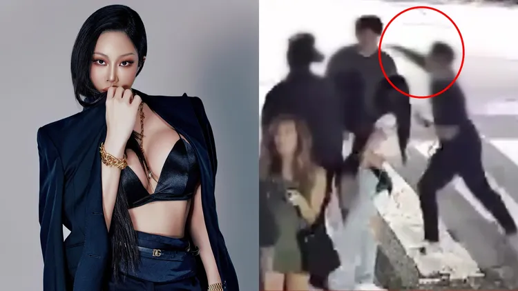 Jessi被控朋友出手打粉絲，她竟逃跑不理，並表示不認識施暴男。翻攝Jessi IG、JTBC