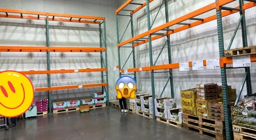 你没见过的好市多景象！三层货架全被搬空　网惊宛如「末日场景」