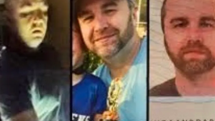 哈姆雷特（左）盜用安德拉德（中、右）的證件。翻攝自《紐約郵報》