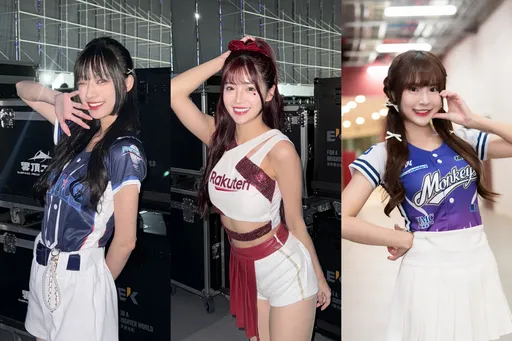 「樂天女孩」菲菲領軍登國慶舞台 賣力展現最強台式應援