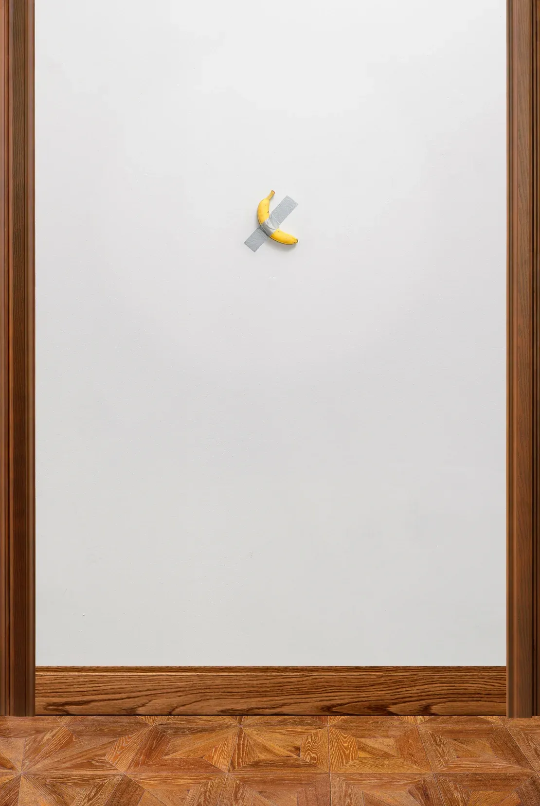 這件作品引發關於藝術定義的熱烈討論。翻攝Sotheby’s