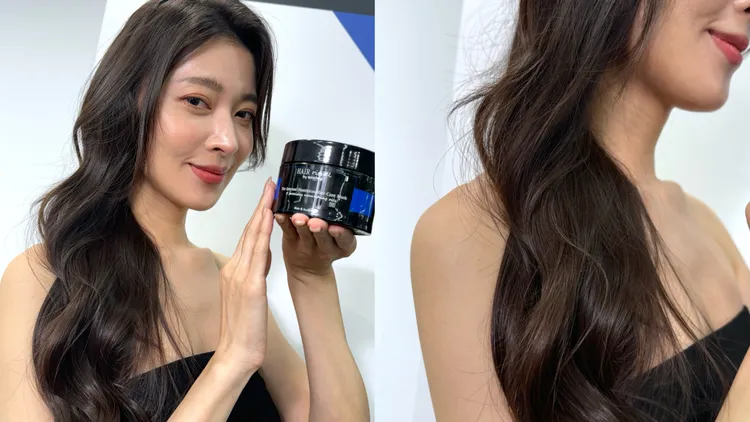 Hair Rituel by Sisley賦活重升超導修護髮膜，針對乾燥和極乾燥髮質。張家玲攝